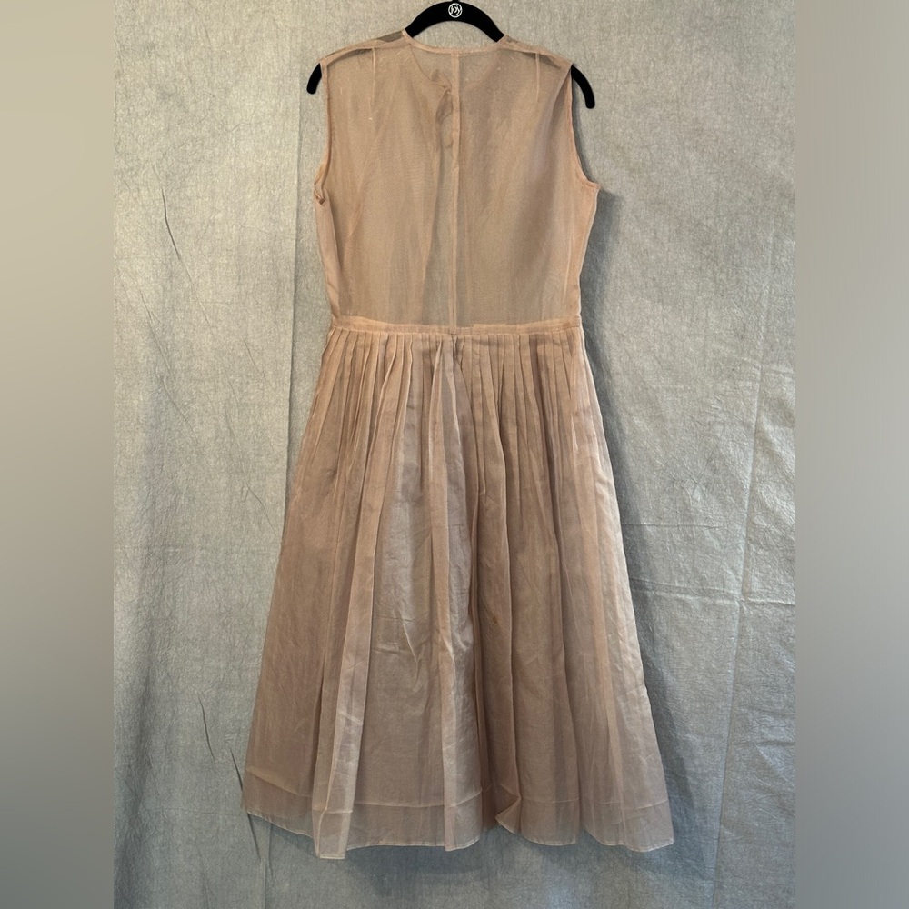 Vintage 50's Sheer Tan Undergarment